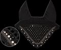Fliegenhaube „Black Crystal Elegance“ 🖤✨