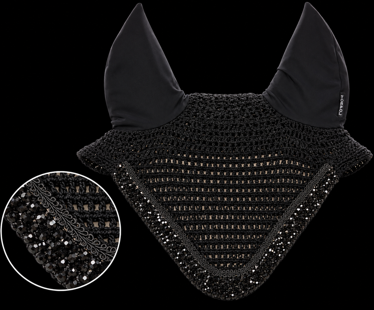 🖤 Fliegenhaube „Black Diamond“ ✨
