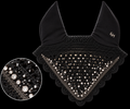 Fliegenhaube „Black & Crystal Glam“ 🖤✨