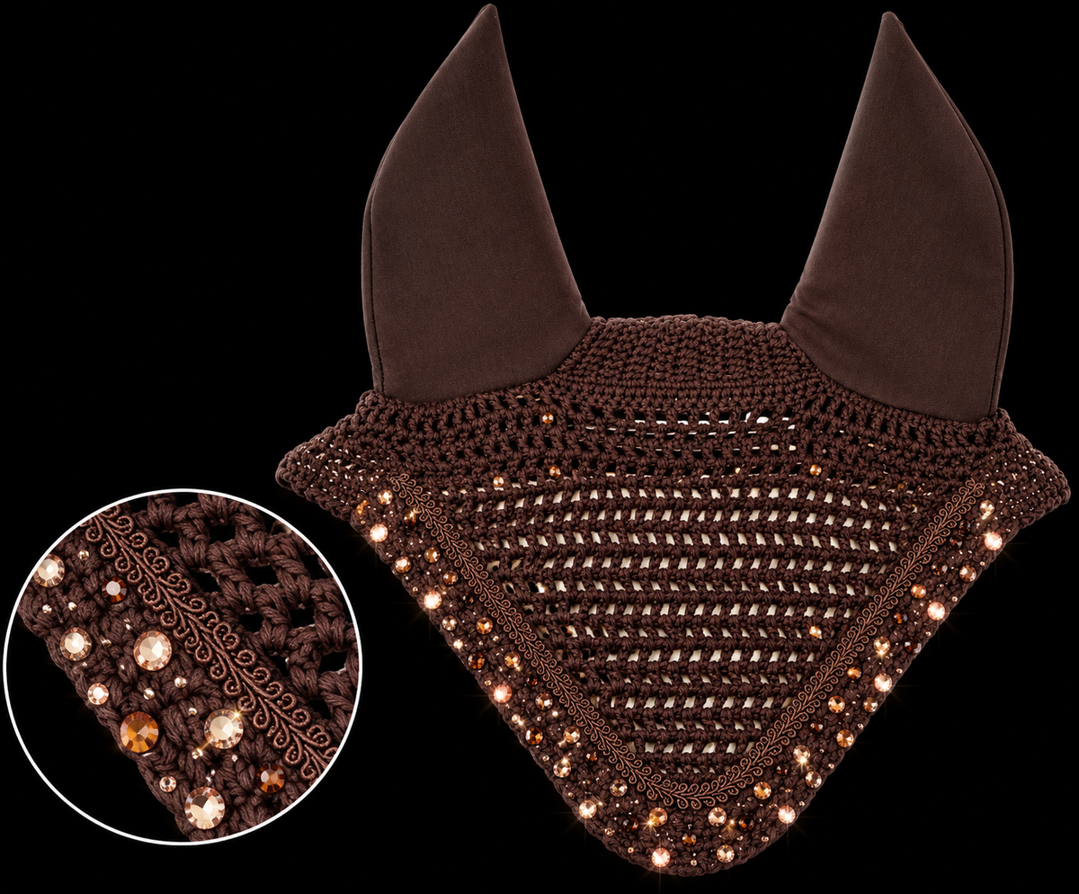 Fliegenhaube „Chocolate Glam“ 🤎✨