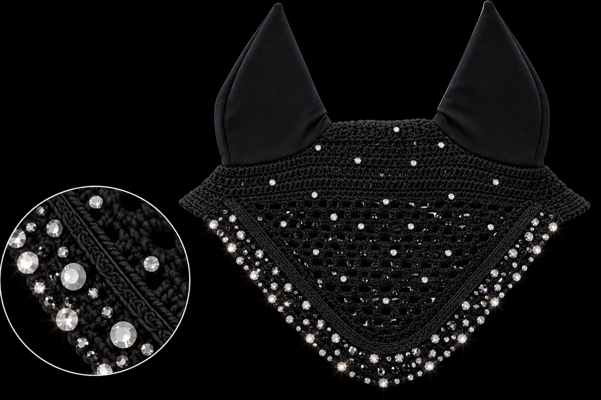 Fliegenhaube „Crystal Black“ ✨