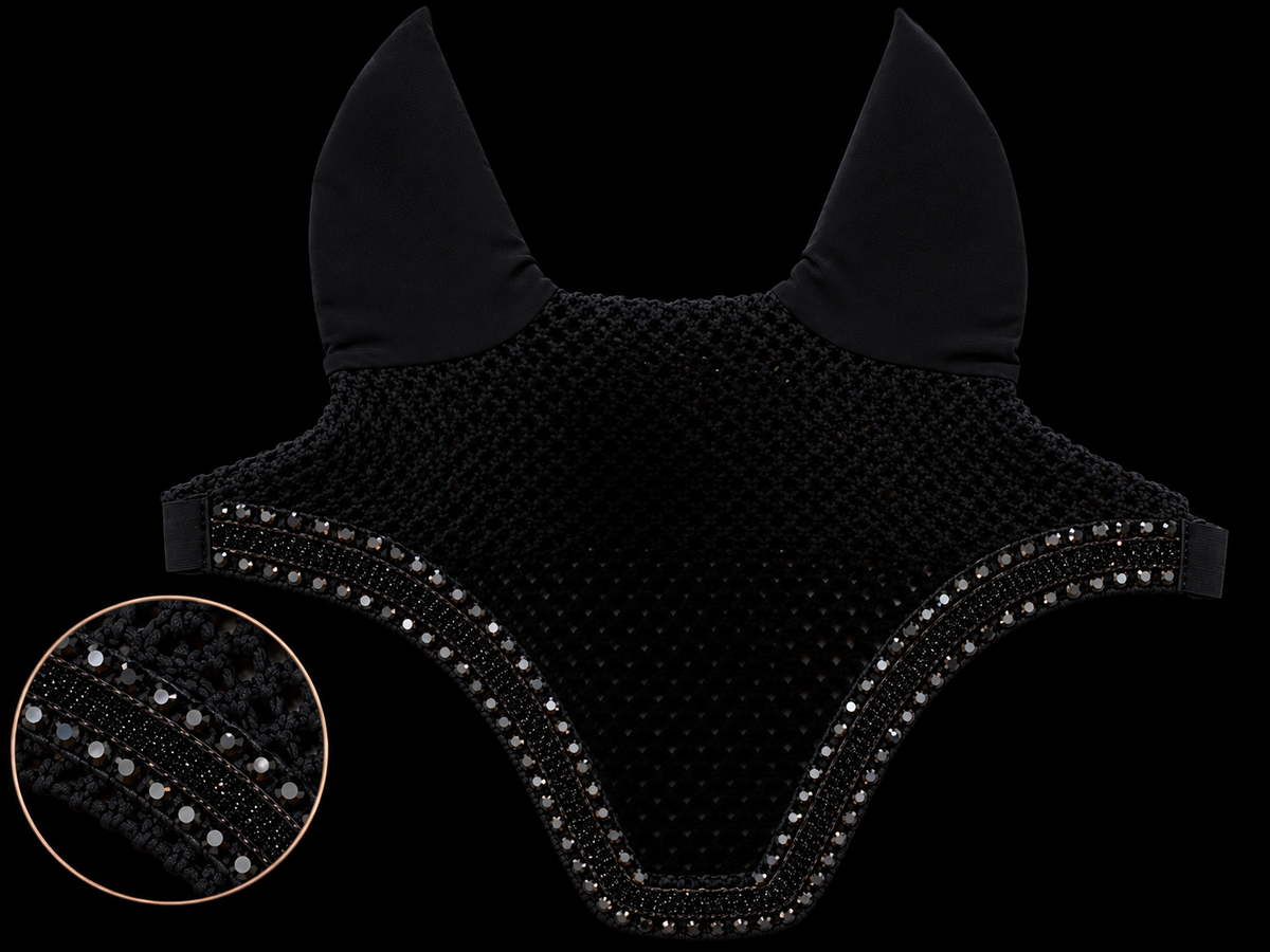Fliegenhaube Black Elegance ✨