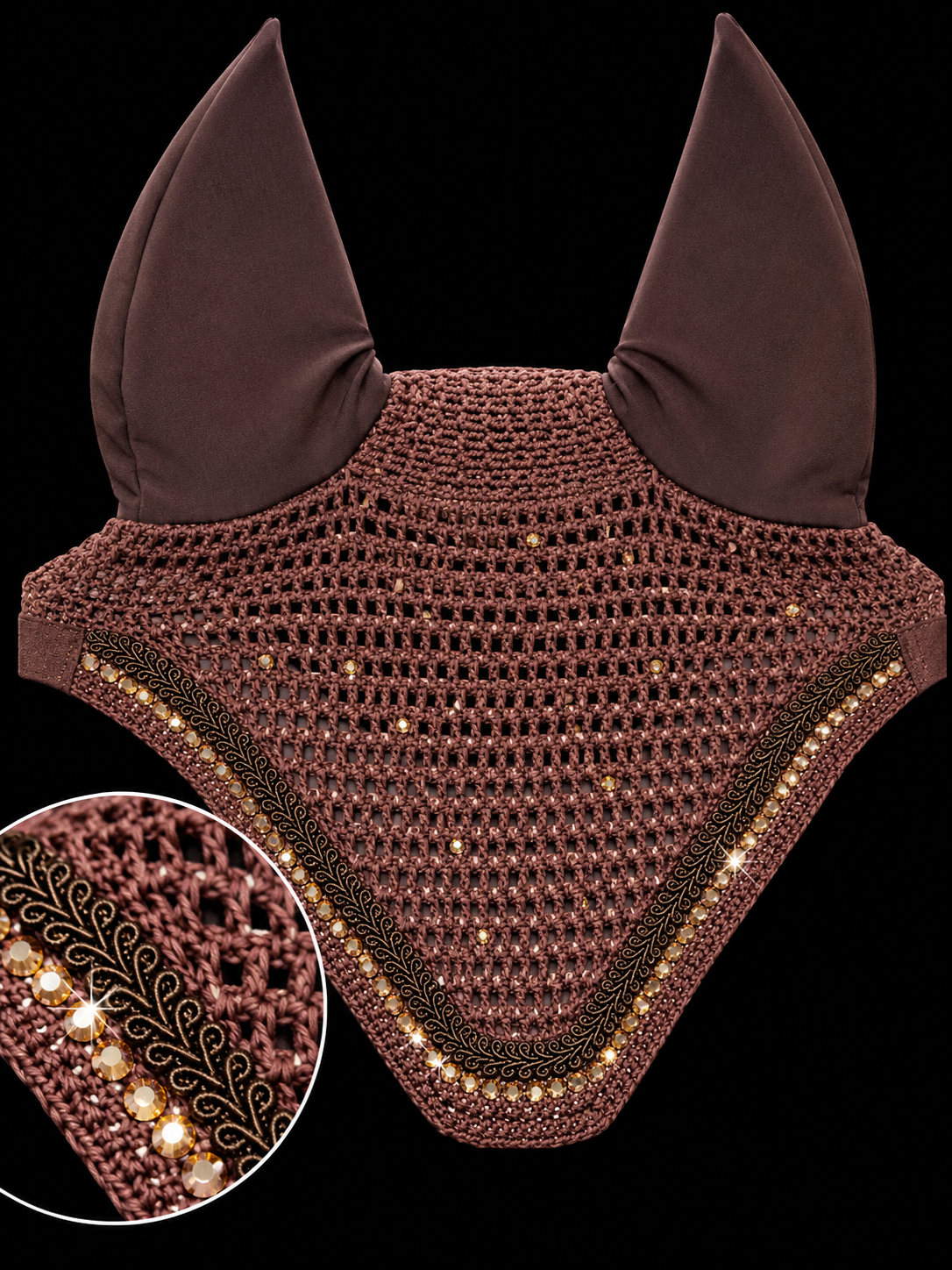 Fliegenhaube „Mocha Gold“ ✨